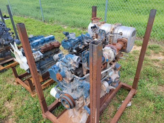 Kubota Diesel Engine 'AS-IS - For Parts or Repair'
