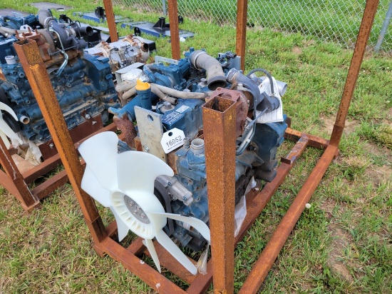 2016 Kubota Diesel V3307 Engine 'AS-IS - For Parts or Repair'