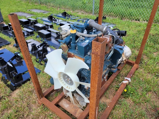 2021 Kubota Diesel V3307 Engine 'AS-IS - For Parts or Repair'
