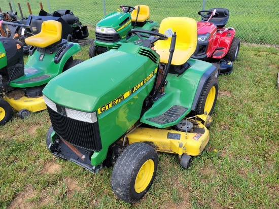 John Deere GT275 Riding Tractor 'AS-IS - For Parts or Repair'