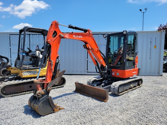 2017 Kubota KX033-4 Mini Excavator 'Ride & Drive - Drive Train Guarantee'