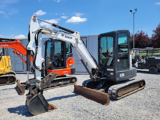 2017 Bobcat E35 Mini Excavator 'Ride & Drive - Drive Train Guarantee'