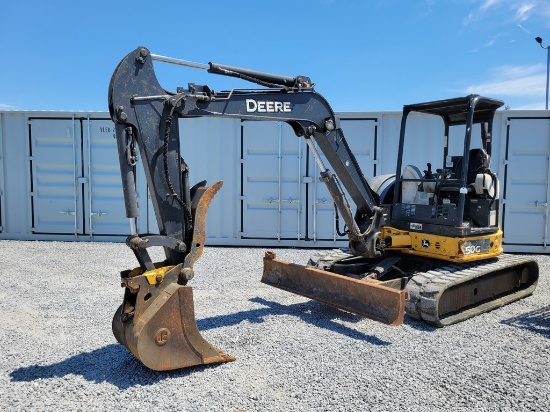 2015 Deere 50G Midi Excavator 'Ride & Drive - Drive Train Guarantee'