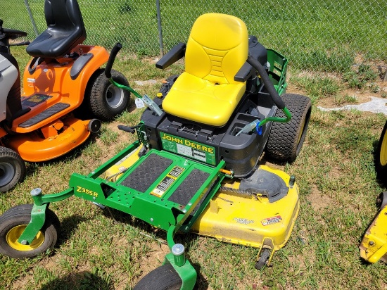 2018 John Deere Z355R Riding Tractor 'AS-IS - For Parts or Repair'