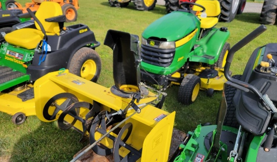 John Deere X360 Riding Tractor 'Ride & Drive - Drive Train Guarantee'