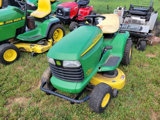 John Deere LT150 Riding Tractor 'AS-IS - For Parts or Repair'