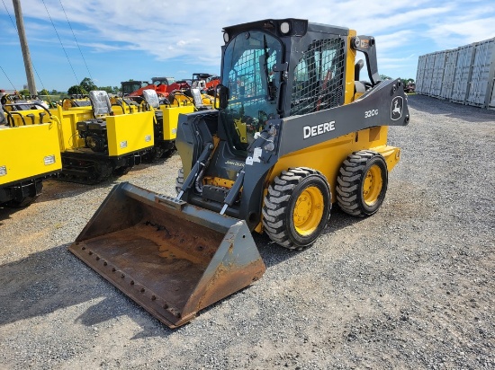 2022 Deere 320G Skid Steer 'Ride & Drive - Drive Train Guarantee'