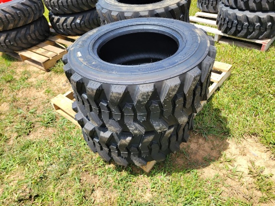 Forerunner SKS1 Skid Steer Tires 'Set of 4 - New'