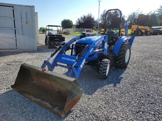2015 New Holland BOOMER 37 Compact Tractor Loader Backhoe 'Ride & Drive - Drive Train Guarantee'