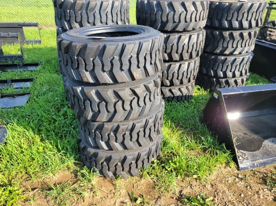 Forerunner SKS1 Skid Steer Tires 'Set of 4 - New'