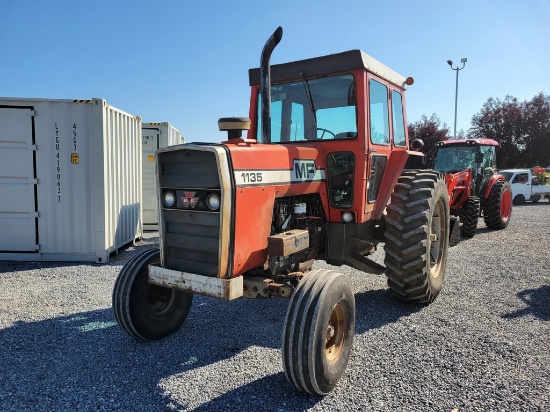 Massey Ferguson 1135 Cab Tractor 'Runs & Operates - NO Guarantee'