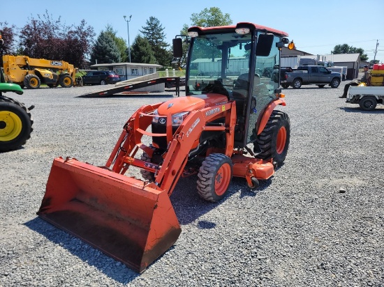 2019 Kubota B2650 Cab Compact Loader Tractor 'Ride & Drive - Drive Train Guarantee'