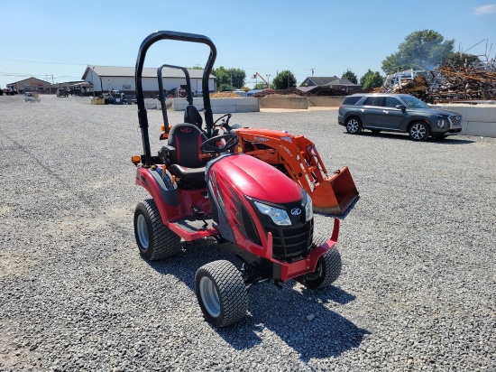 Mahindra Emax20s Compact Tractor 'Ride & Drive - Drive Train Guarantee'