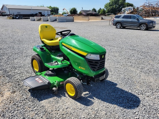 2025 John Deere X380 Riding Tractor 'Ride & Drive - Drive Train Guarantee'