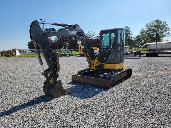 2011 Deere 50D Midi Excavator 'Ride & Drive - Drive Train Guarantee'