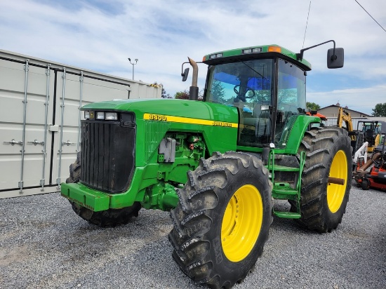 John Deere 8400 Cab Tractor 'Ride & Drive - Drive Train Guarantee'