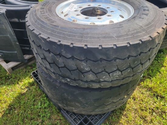 Front Truck Tires on Wheels 'Pair of 2'