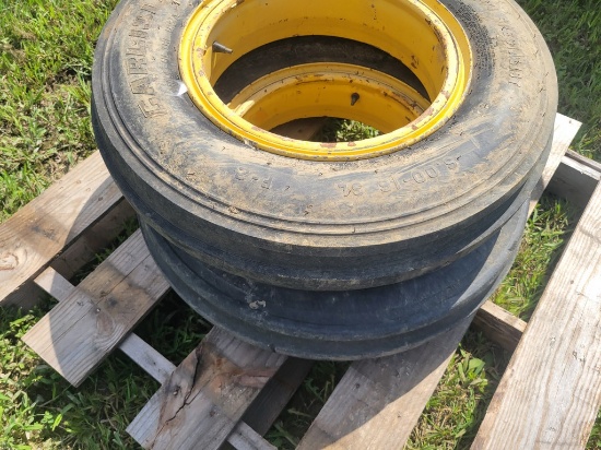Tires on Wheels 'Pair of 2'