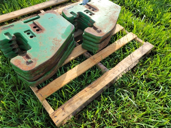 John Deere Suitcase Weights
