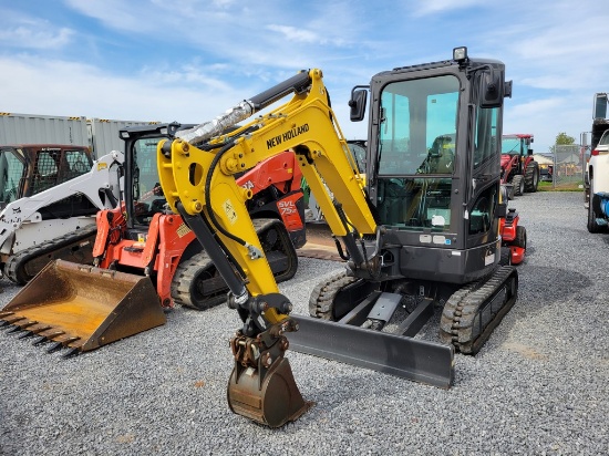 New Holland E26C Mini Excavator 'Elite Ride & Drive - Drive Train Guarantee'