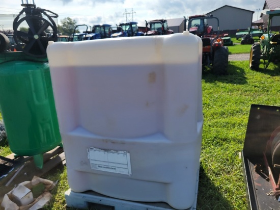 Tote with Diesel Fuel