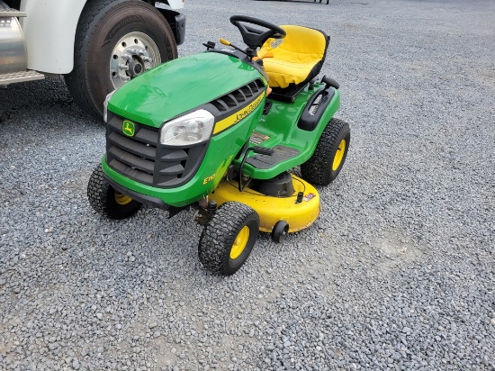 2019 John Deere E110 Riding Tractor 'Ride & Drive - Drive Train Guarantee'