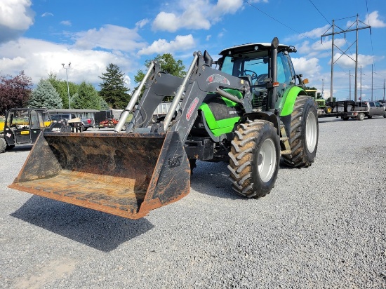 2008 Deutz Fahr M640 Cab Loader Tractor 'Ride & Drive - Drive Train Guarantee'