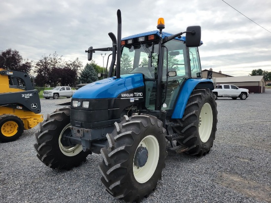 New Holland TS110 Cab Tractor 'Ride & Drive - Drive Train Guarantee'