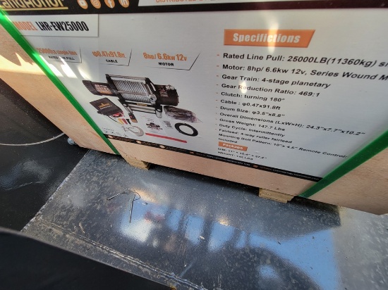 Land Honor EW25000 Electric Winch 'NEW'