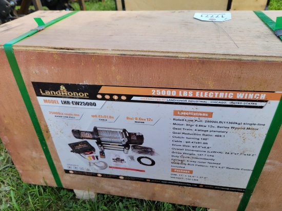 Land Honor EW25000 Electric Winch 'NEW'