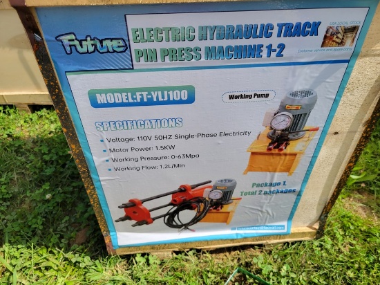 Future YLJ1000 Electric / Hydraulic Track Pin Press 'NEW'