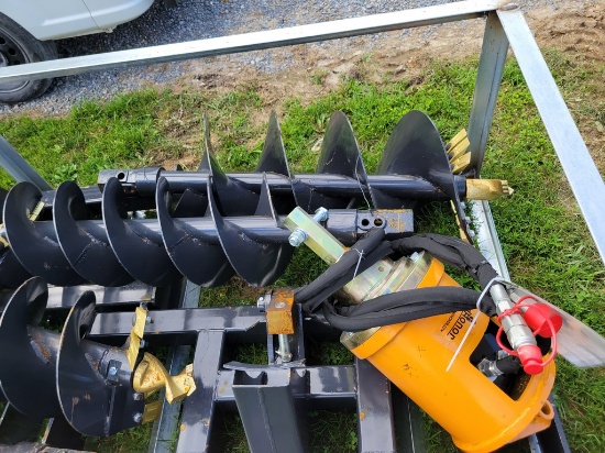 Land Honor SAD12-23C Hydraulic Auger Set 'NEW'