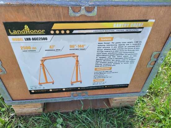 Land Honor AGC2500 Gantry Crane 'NEW'