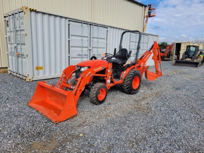 2023 Kubota B2601 Compact Tractor Loader Backhoe 'Ride & Drive - Drive Train Guarantee'
