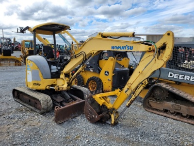 2007 Komatsu PC35MR-2 Mini Excavator 'AS-IS - For Parts or Repair'