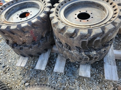 Galaxy Beefy Baby Semi Solid Tire on Wheels 'Set of 4 - Used'