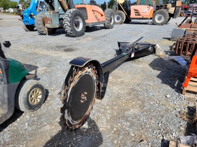 WK Skid Steer Mount Tree Saw 'Works Good'