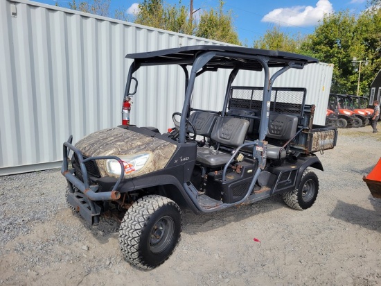 2016 Kubota RTV-X1140 Utility Vehicle 'NO TITLE - Ride & Drive - Drive Train Guarantee'