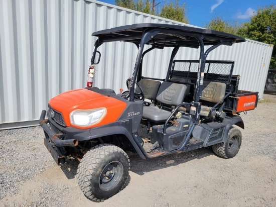 2018 Kubota RTV-X1140 Utility Vehicle 'NO TITLE - Ride & Drive - Drive Train Guarantee'