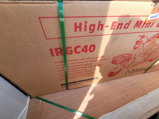 Sd Lanch GC40 Tricycle Golf Cart 'NEW'