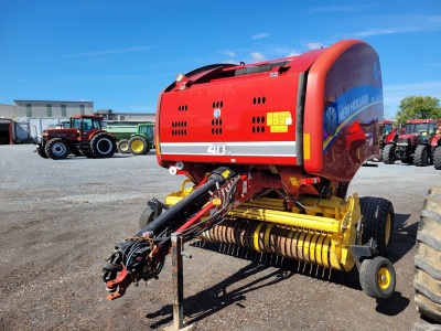2015 New Holland RB450 Round Baler 'Monitor in the Office'