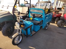 2026 SD Lanch ET13 Tricycle Golf Cart 'AS-IS - For Parts or Repair'
