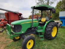 John Deere 5225 Tractor 'Runs & Operates - NO Guarantee'