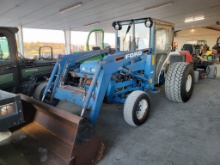 1990 Ford 2120 Cab Compact Loader Tractor 'Runs & Operates - NO Guarantee'