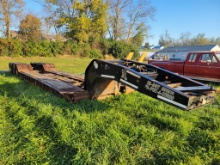 2001 Blackhawk PRTN55ETD3-T1 TriAxle Double Drop Trailer 'Title??'