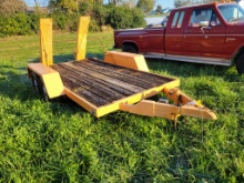 1982 Sp Construction Utility Trailer 'Title in the Office'