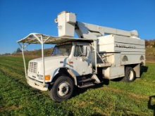 1997 International 4700 Bucket Truck 'Title in the Office'