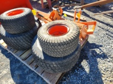 Turf Tires On Wheels 'Set of 4'
