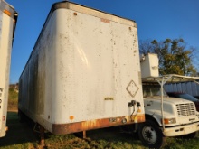 1988 Lufkin TFVIPST Van Trailer 'NO TITLE'