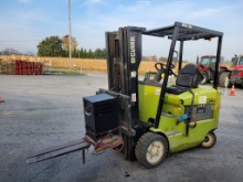 Clark Electric Forklift 'Runs & Operates - NO Guarantee'